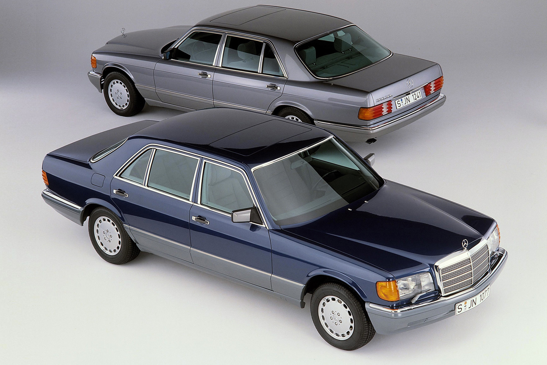 45 лет Mercedes-Benz W126